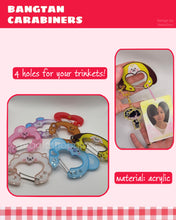 Load image into Gallery viewer, Bangtan Carabiners